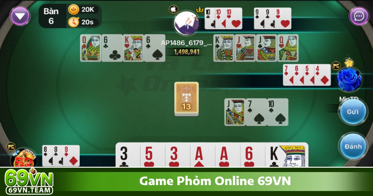 Game Phỏm Online 69VN - Cách Chơi Và Đặt Cược Hiệu Quả 4 Khi nào nên ăn bài đối thủ để tạo lợi thế?